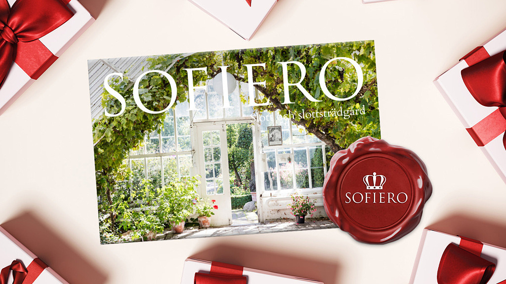 Illustrerad bild av Sofiero årskort.